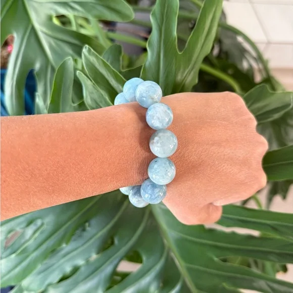 Aquamarine bracelet